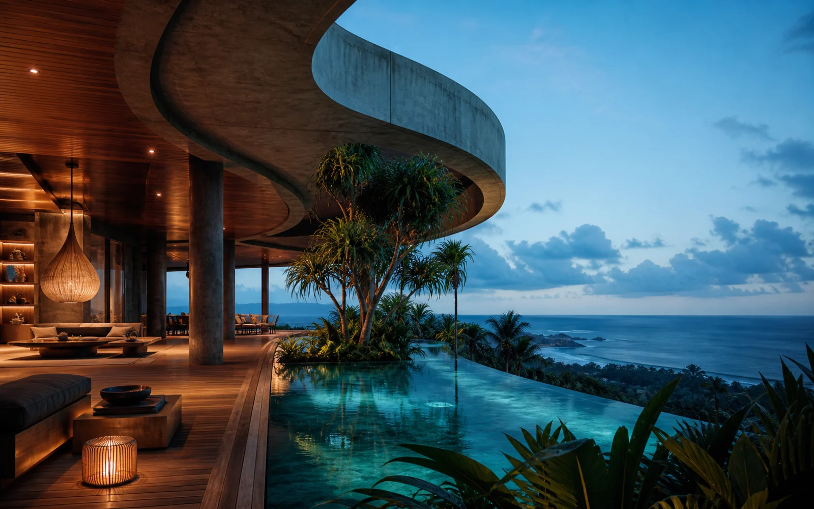 Tropical hospitality visualisation